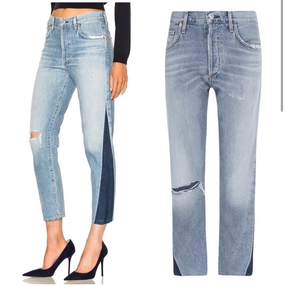 EUC Citizens of Humanity Liya high rise classic fit jeans - Picture 3 of 7